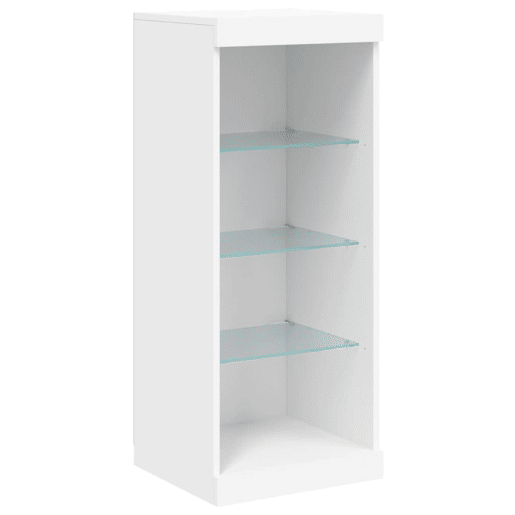 Aparador - Bufete - Móvei de apoio com luzes LED 41x37x100 cm branco pt1929