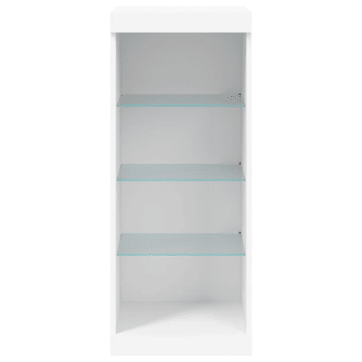 Aparador - Bufete - Móvei de apoio com luzes LED 41x37x100 cm branco pt1929