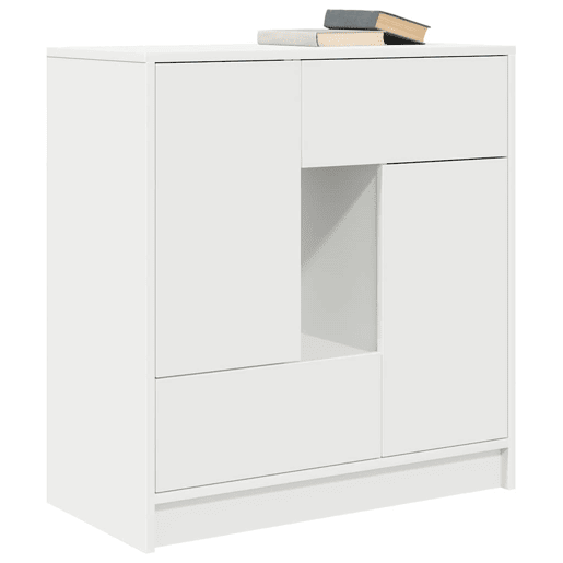 Aparador - Bufete - Móvei de apoio c gavetas e portas 70,5x34x74,5 cm branco pt1847