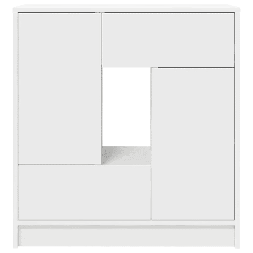 Aparador - Bufete - Móvei de apoio c gavetas e portas 70,5x34x74,5 cm branco pt1847