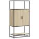 Aparador alto - Mueble de almacenamiento 68 Aparador alto - Mueble de almacenamiento 68 Madera Clara