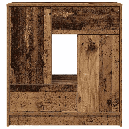 Aparador - Bufete - Móvei de apoio c gavetas e portas 70,5x34x74,5 cm madeira velha pt1853