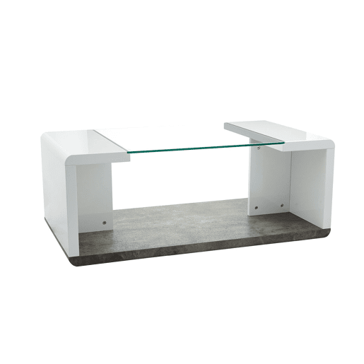 Mesa de Centro Vita, Branco 110x60cm Mesa de Centro Vita, Branco 110x60cm