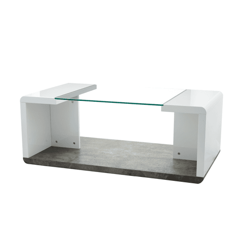Mesa de Centro Vita, Branco 110x60cm Mesa de Centro Vita, Branco 110x60cm