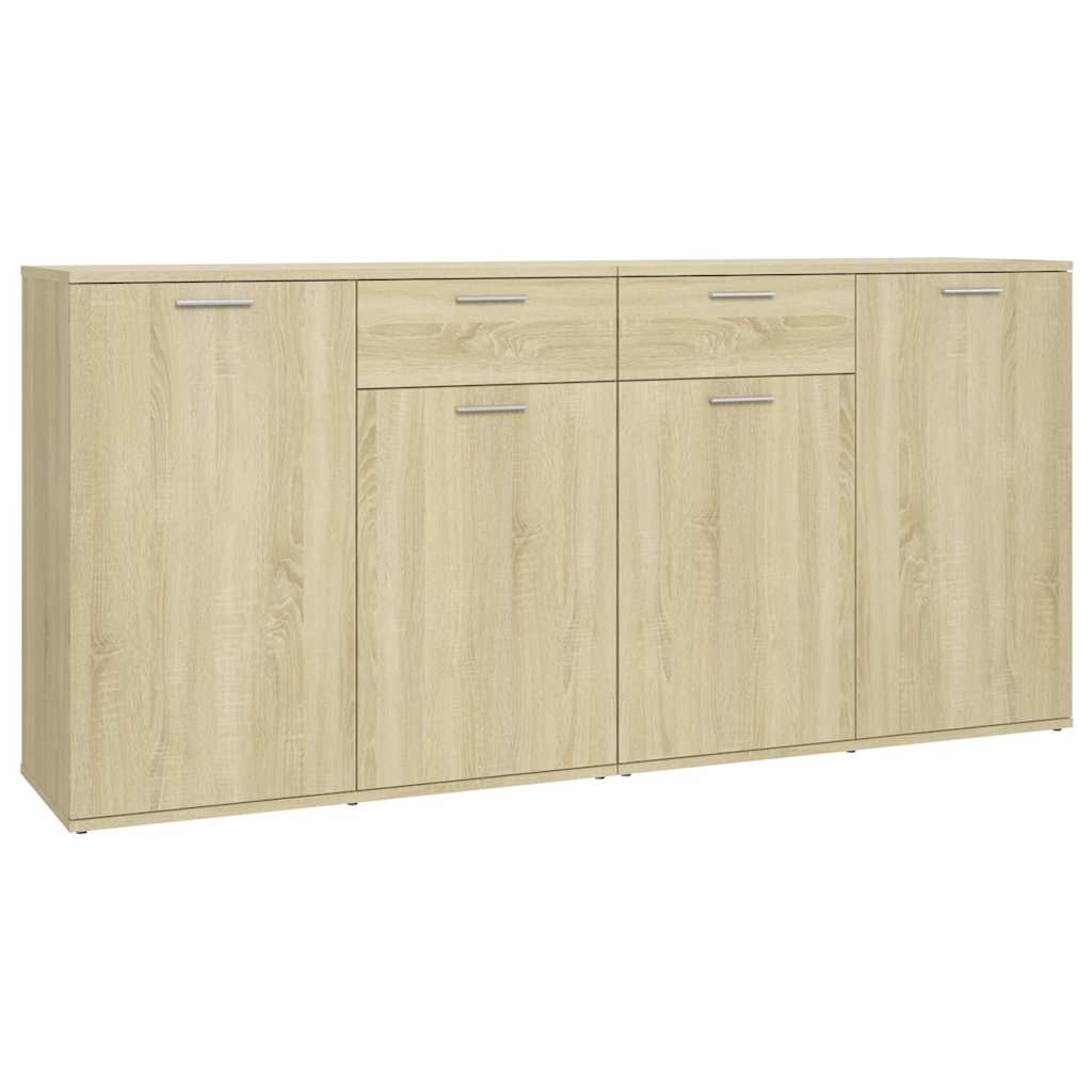 Aparador - Mueble de almacenamiento 160 Madera Clara