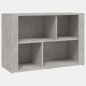 Aparador - Bufete - Móvei de apoio 80x30x54 cm derivados de madeira cinzento cimento pt2840