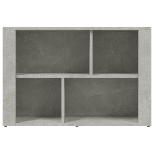 Aparador - Bufete - Móvei de apoio 80x30x54 cm derivados de madeira cinzento cimento pt2840