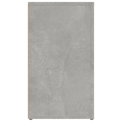 Aparador - Bufete - Móvei de apoio 80x30x54 cm derivados de madeira cinzento cimento pt2840
