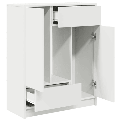 Aparador - Bufete - Móvei de apoio c gavetas e portas 73x31x90 cm branco pt1848