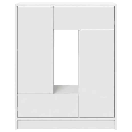 Aparador - Bufete - Móvei de apoio c gavetas e portas 73x31x90 cm branco pt1848