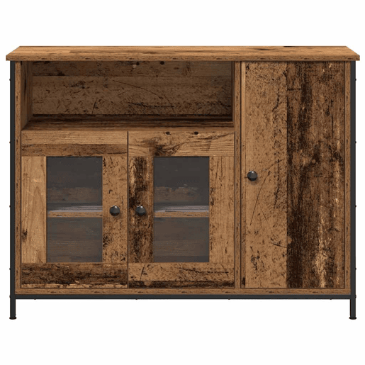 Bufete - Móvei de apoio Madeira antiga 100 x 35 x 75 cm pt4669