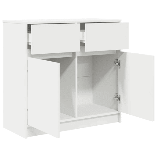 Aparador - Bufete - Móvei de apoio c gaveta 80x34x76 cm derivados de madeira branco pt1744