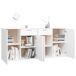 Aparador - Mueble de almacenamiento 160 Aparador - Mueble de almacenamiento 160 Blanco