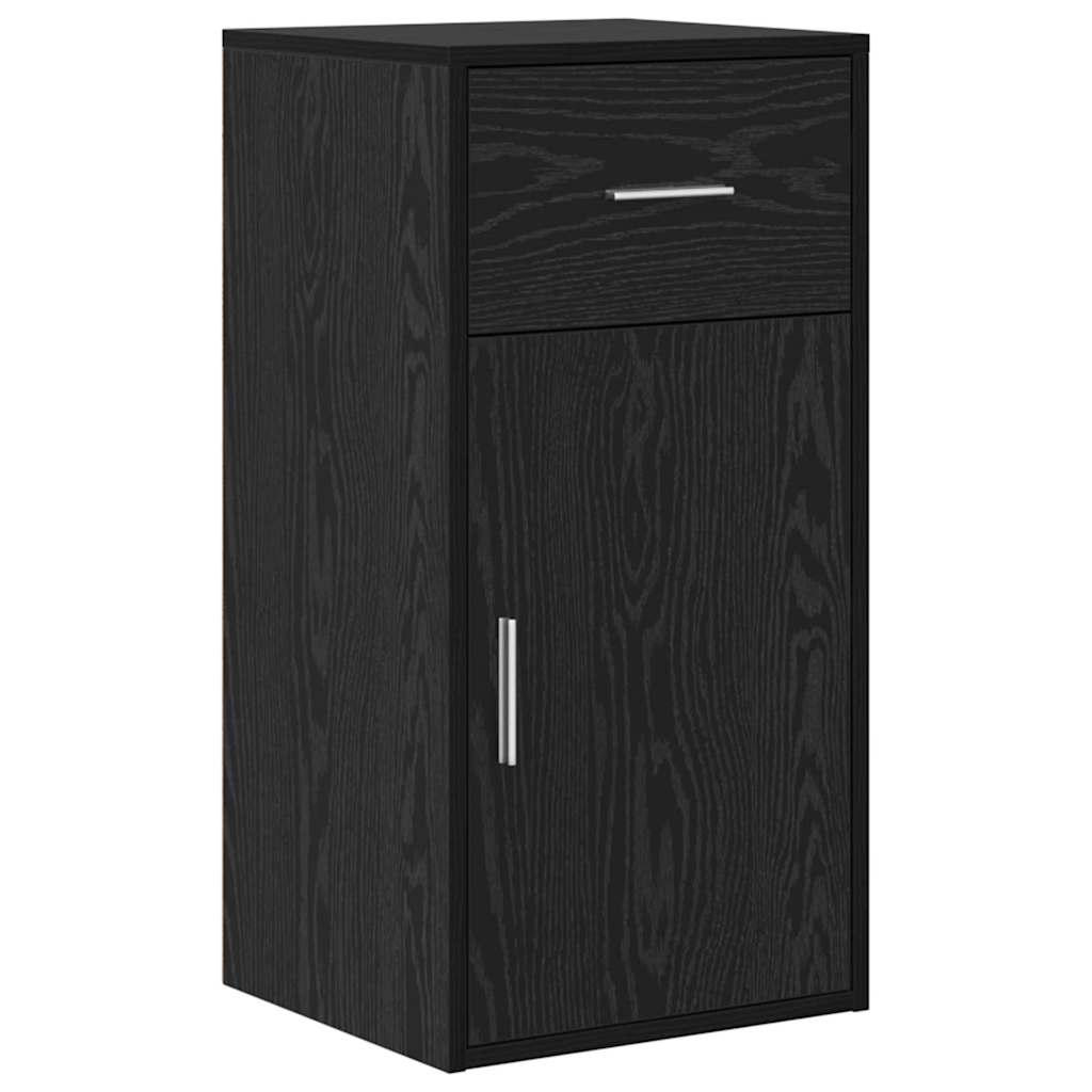 Aparador - Mueble de almacenamiento 38 Negro/ Madera