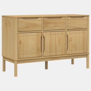 Aparador - Bufete - Móvei de apoio FLORO 114x43x74 cm pinho maciço castanho mel pt4047