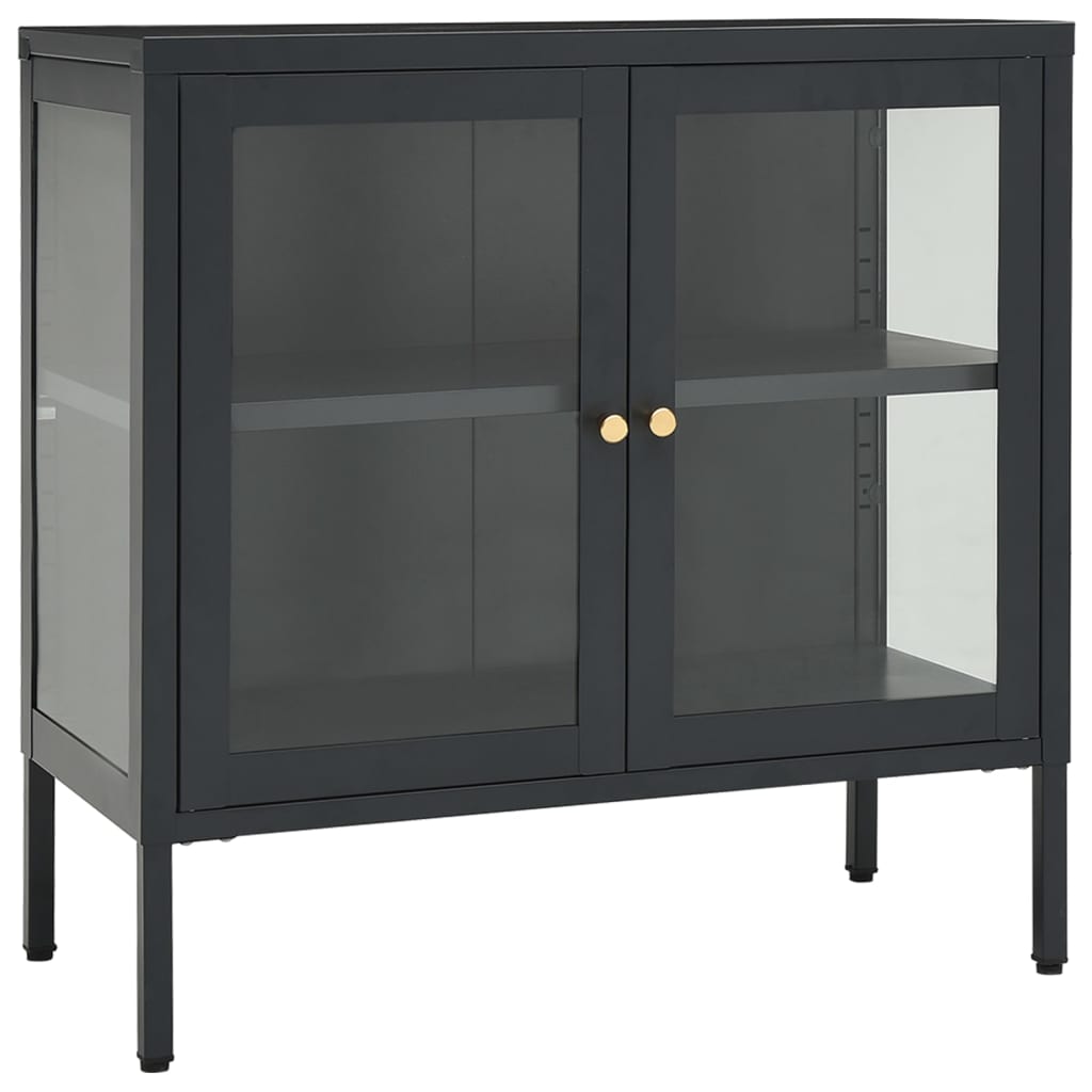 Aparador - Mueble de almacenamiento 70 Antracita