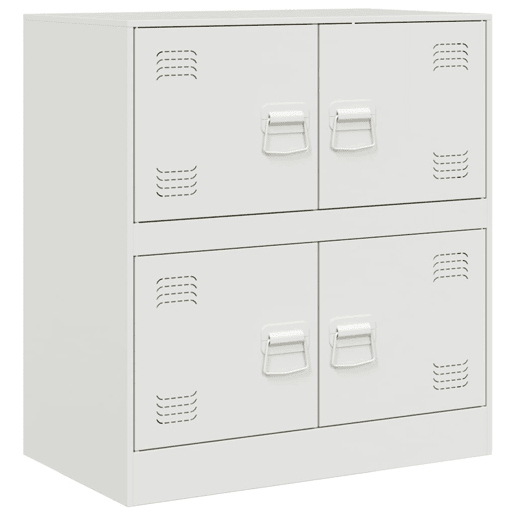 Aparador - Bufete - Móvei de apoio 67x39x73 cm aço branco pt2214