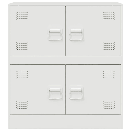 Aparador - Bufete - Móvei de apoio 67x39x73 cm aço branco pt2214