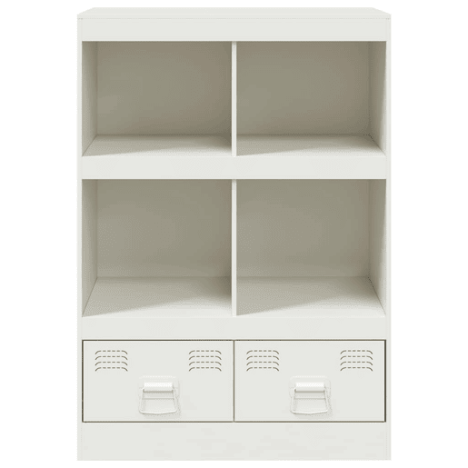 Aparador - Bufete - Móvei de apoio alto 67x39x95 cm aço branco pt2216