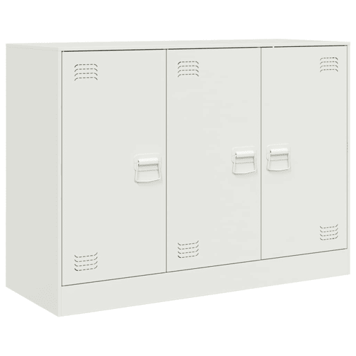 Aparador - Bufete - Móvei de apoio 99x39x73 cm aço branco pt2233