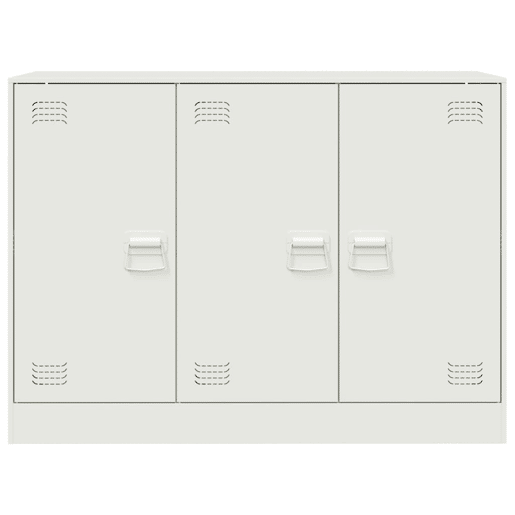 Aparador - Bufete - Móvei de apoio 99x39x73 cm aço branco pt2233