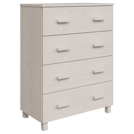 Aparador - Bufete - Móvei de apoio HAMAR 79x40x103,5 cm pinho maciço branco pt4111