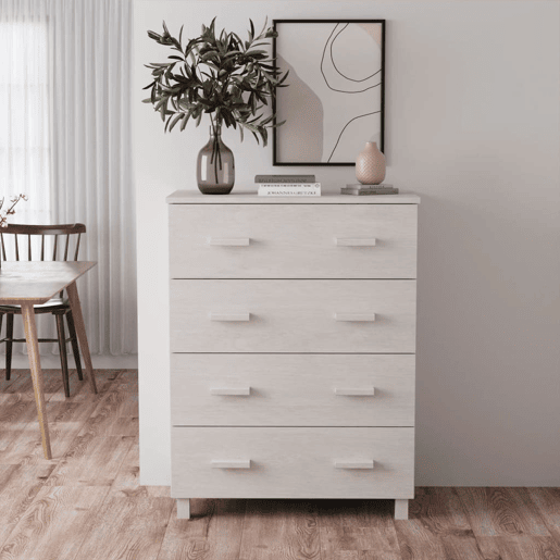 Aparador - Bufete - Móvei de apoio HAMAR 79x40x103,5 cm pinho maciço branco pt4111