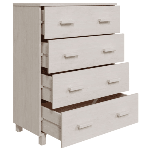 Aparador - Bufete - Móvei de apoio HAMAR 79x40x103,5 cm pinho maciço branco pt4111