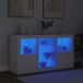 Aparador - Mueble de almacenamiento 123 Aparador - Mueble de almacenamiento 123 Blanco