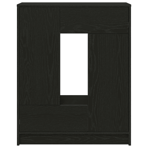 Aparador - Bufete - Móvei de apoio c gavetas e portas 73x31x90 cm carvalho preto pt1861