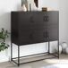 Aparador - Mueble de almacenamiento 100 Aparador - Mueble de almacenamiento 100 Negro