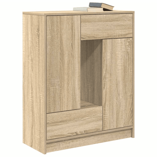 Aparador - Bufete - Móvei de apoio com gavetas e portas 73x31x90 cm carvalho sonoma pt1863