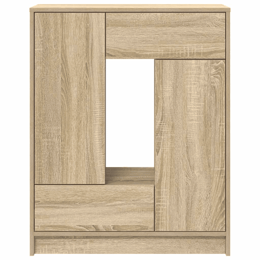 Aparador - Bufete - Móvei de apoio com gavetas e portas 73x31x90 cm carvalho sonoma pt1863