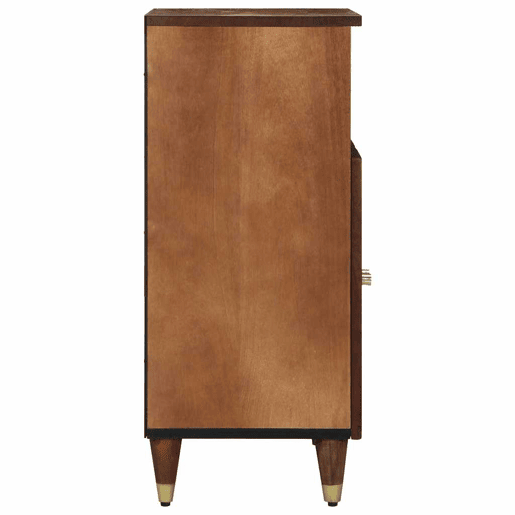 Bufete - Móvei de apoio Castanho 60 x 33 x 75 cm Madeira de manga maciça pt4757