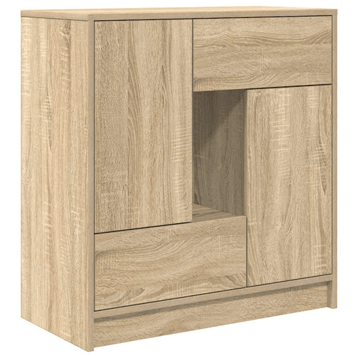 Aparador - Bufete - Móvei de apoio com gavetas e portas 70,5x34x74,5 cm carvalho sonoma pt1862