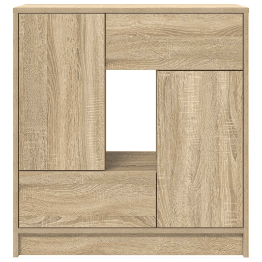 Aparador - Bufete - Móvei de apoio com gavetas e portas 70,5x34x74,5 cm carvalho sonoma pt1862