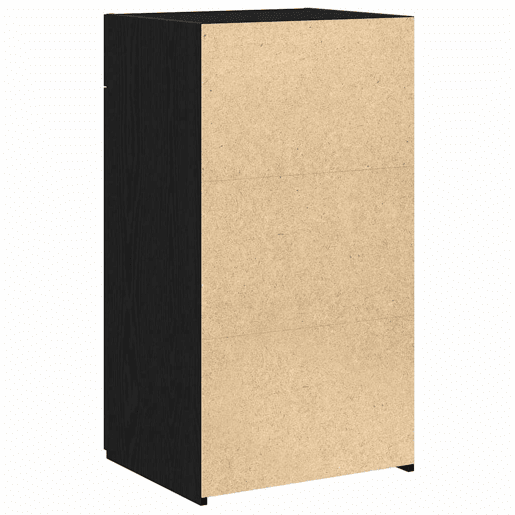 Bufete - Móvei de apoio com gaveta Carvalho Preto 50 x 42,5 x 93 cm pt1794 Bufete - Móvei de apoio com gaveta Carvalho Preto 50 x 42,5 x 93 cm pt1794