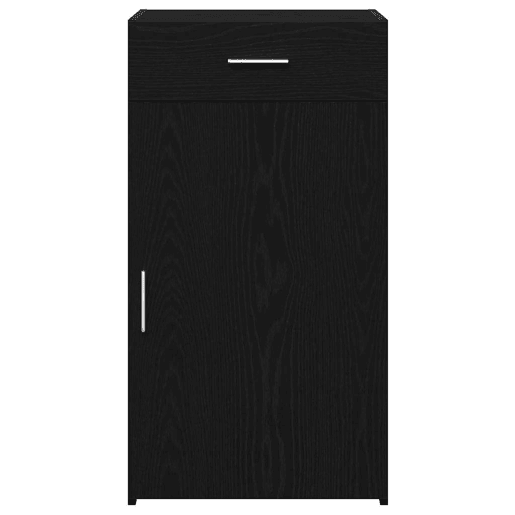 Bufete - Móvei de apoio com gaveta Carvalho Preto 50 x 42,5 x 93 cm pt1794 Bufete - Móvei de apoio com gaveta Carvalho Preto 50 x 42,5 x 93 cm pt1794