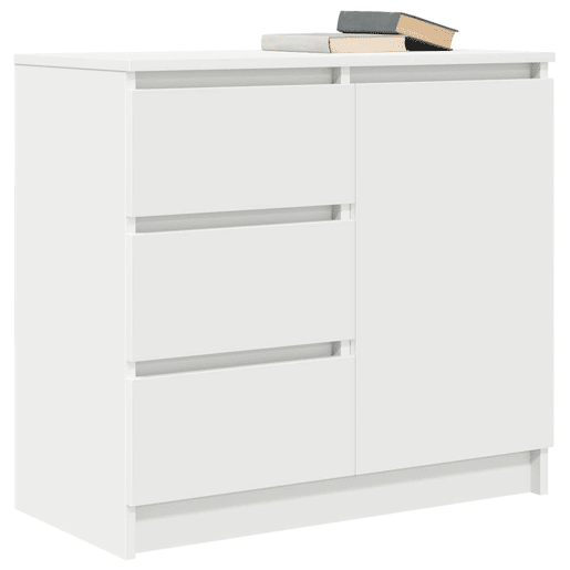 Aparador - Bufete - Móvei de apoio c gaveta 71x35x65 cm derivados de madeira branco pt1741