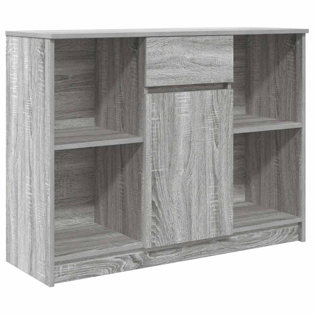 Aparador - Mueble de almacenamiento 101 Roble/ Gris