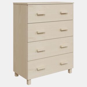 Aparador - Bufete - Móvei de apoio HAMAR 79x40x103,5 cm pinho maciço castanho-mel pt4120