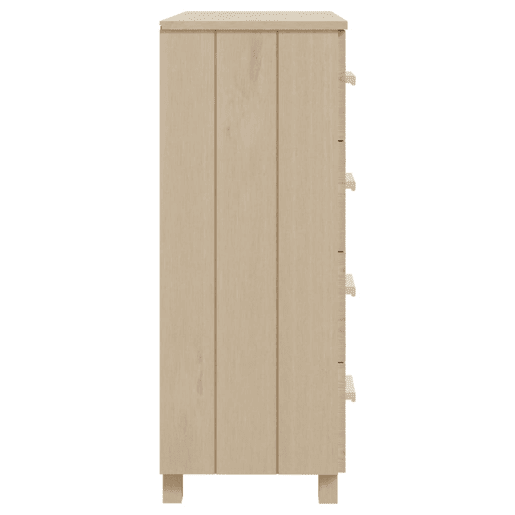 Aparador - Bufete - Móvei de apoio HAMAR 79x40x103,5 cm pinho maciço castanho-mel pt4120
