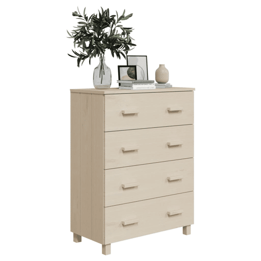 Aparador - Bufete - Móvei de apoio HAMAR 79x40x103,5 cm pinho maciço castanho-mel pt4120