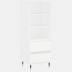 Aparador - Bufete - Móvel de apoio 40x36x110 cm derivados de madeira branco pt617