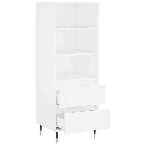 Aparador - Bufete - Móvel de apoio 40x36x110 cm derivados de madeira branco pt617