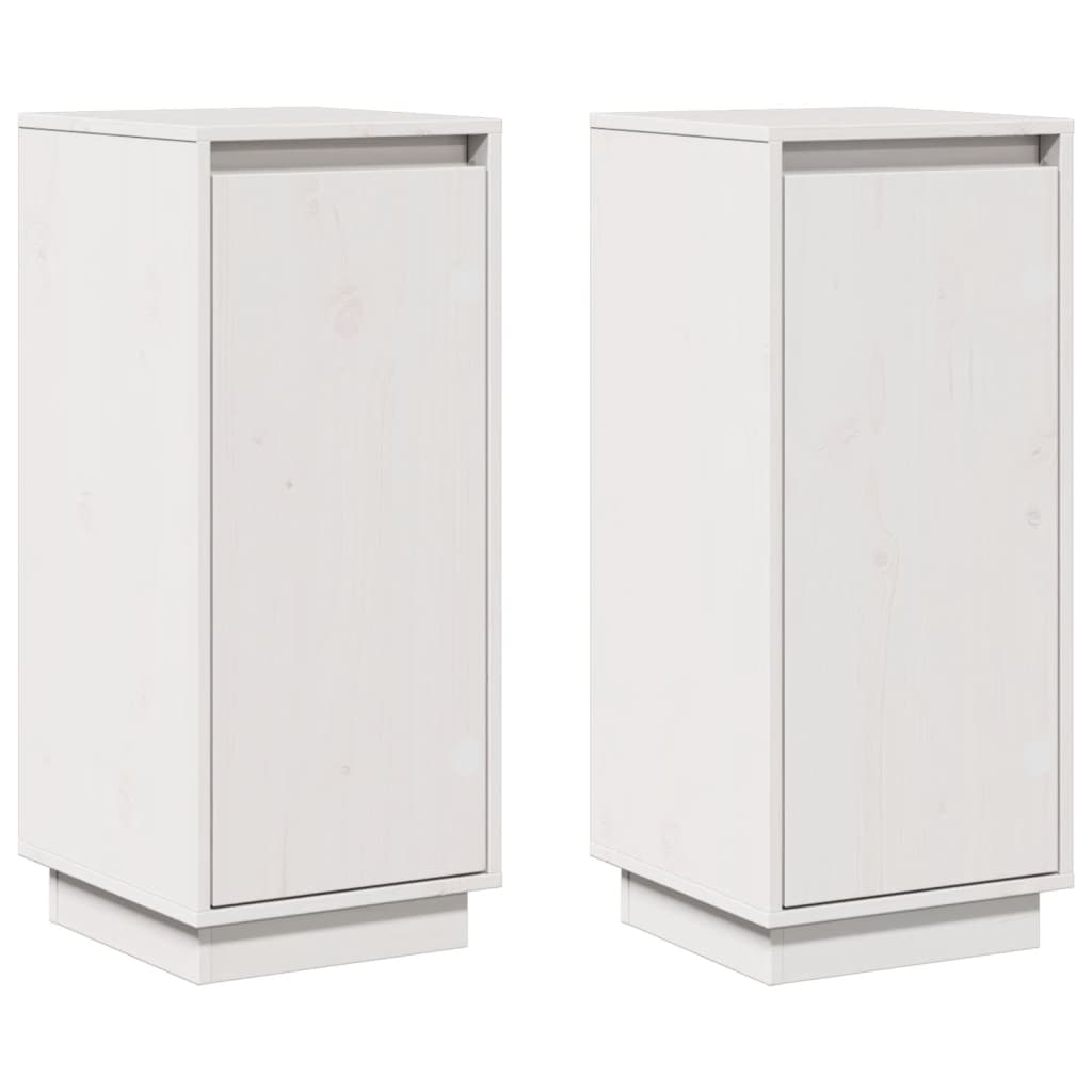 Aparador - Mueble de almacenamiento 2 pcs 31 Blanco