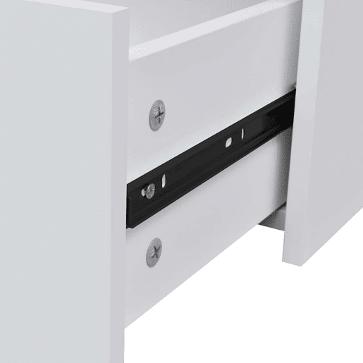 Aparador - Bufete - Móvei de apoio com 4 gavetas 60 x 30,5 x 71 cm branco pt1705