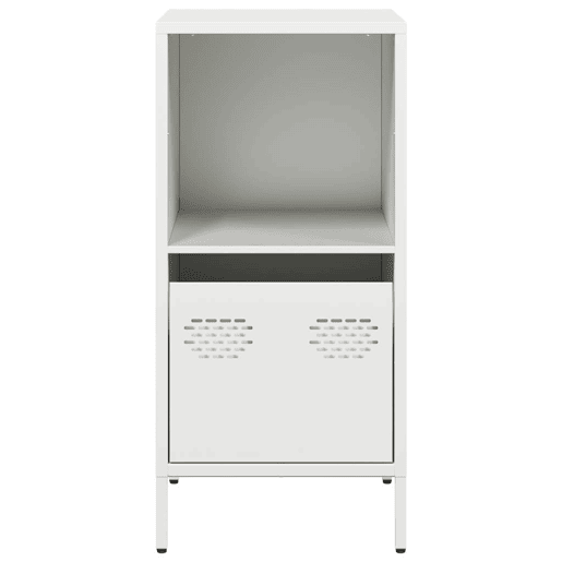 Aparador - Bufete - Móvei de apoio 35x39x73,5 cm aço laminado a frio branco pt2279 Aparador - Bufete - Móvei de apoio 35x39x73,5 cm aço laminado a frio branco pt2279