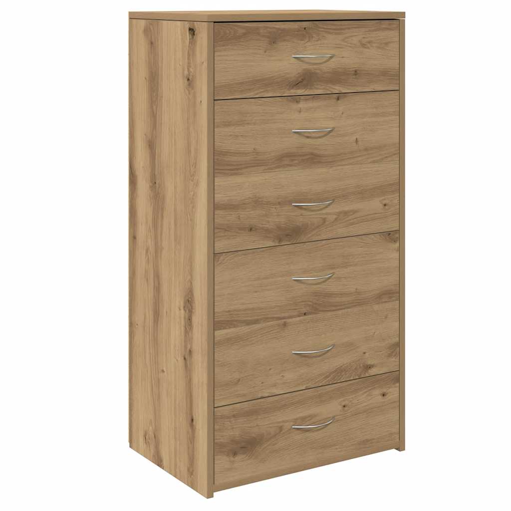Aparador - Mueble de almacenamiento 50 Roble Artisan
