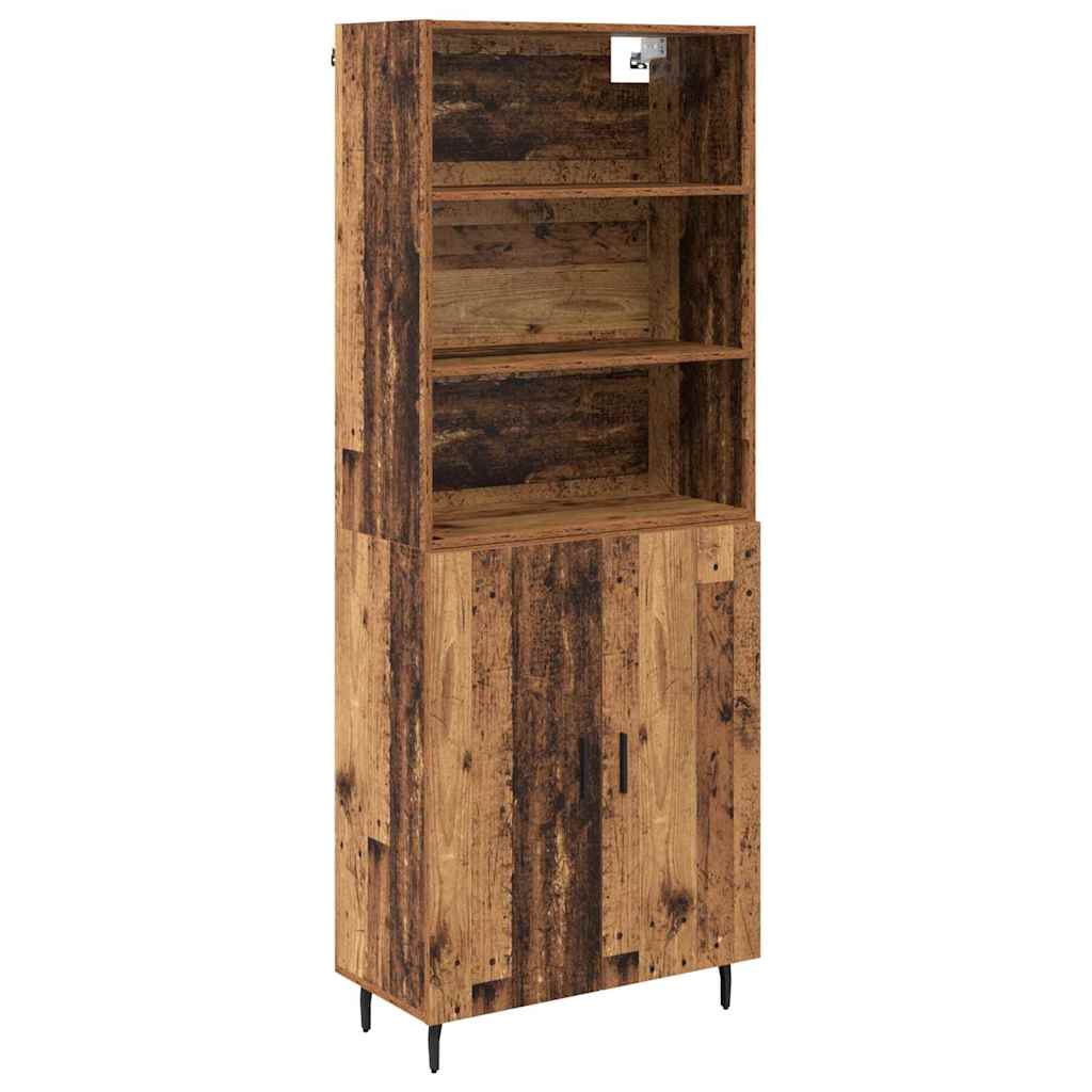 Aparador alto - Mueble de almacenamiento 69 Madera
